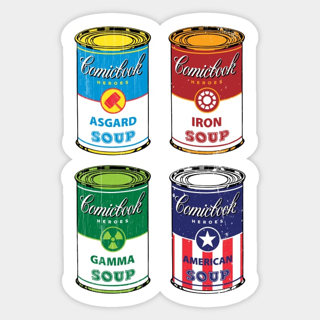 Soup Assemble Sticker by Stationjack